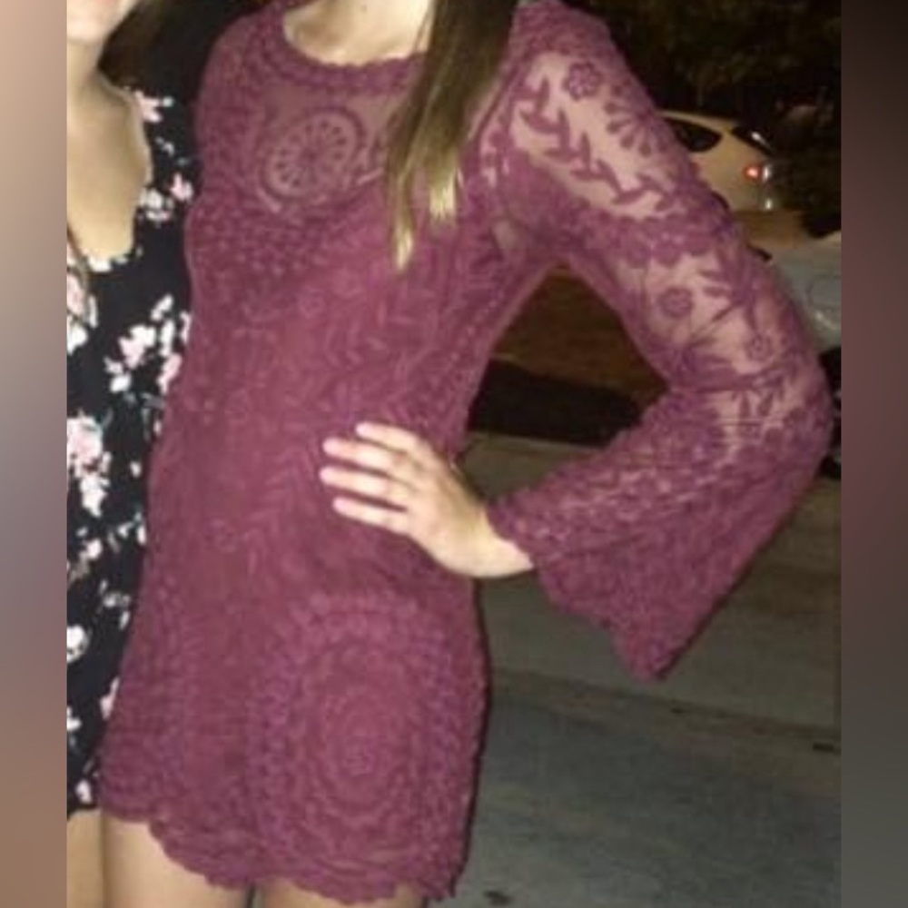 Free People Embroidered Dress